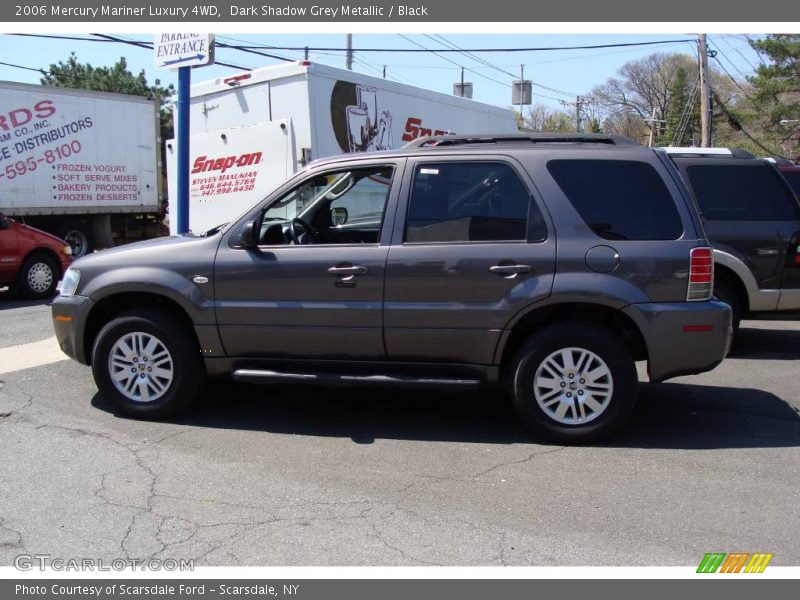 Dark Shadow Grey Metallic / Black 2006 Mercury Mariner Luxury 4WD