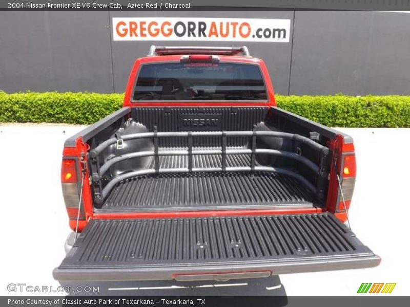 Aztec Red / Charcoal 2004 Nissan Frontier XE V6 Crew Cab