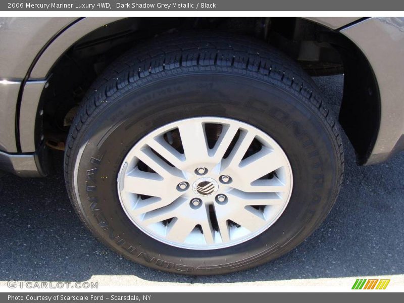 Dark Shadow Grey Metallic / Black 2006 Mercury Mariner Luxury 4WD