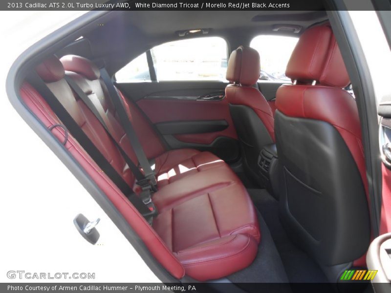 Rear Seat of 2013 ATS 2.0L Turbo Luxury AWD