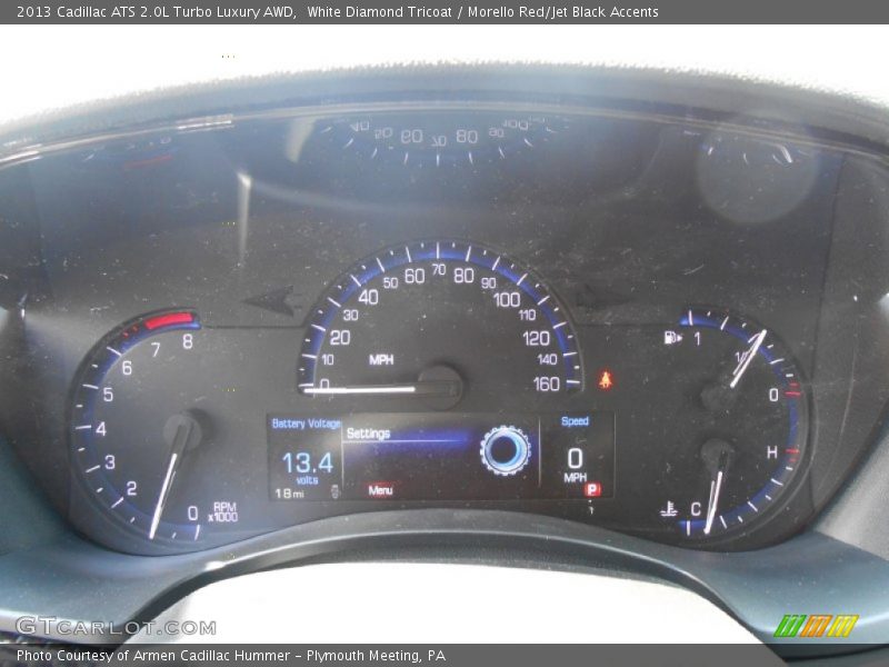  2013 ATS 2.0L Turbo Luxury AWD 2.0L Turbo Luxury AWD Gauges