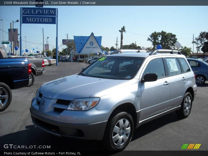 Cool Silver Metallic / Charcoal 2006 Mitsubishi Outlander LS
