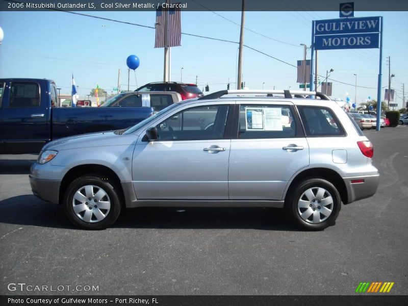 Cool Silver Metallic / Charcoal 2006 Mitsubishi Outlander LS