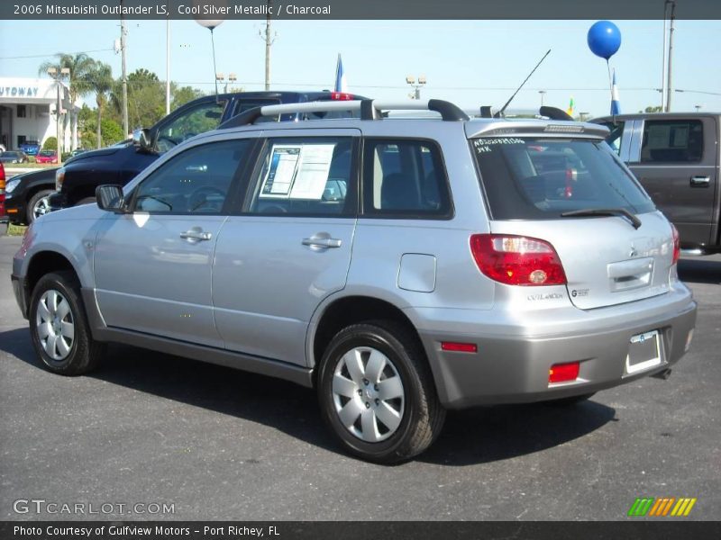 Cool Silver Metallic / Charcoal 2006 Mitsubishi Outlander LS