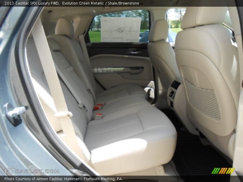 Evolution Green Metallic / Shale/Brownstone 2013 Cadillac SRX Luxury FWD