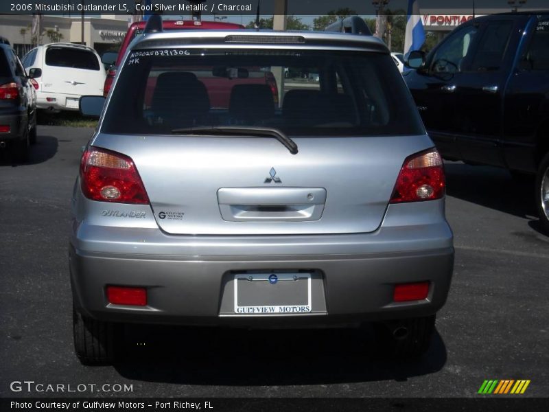 Cool Silver Metallic / Charcoal 2006 Mitsubishi Outlander LS