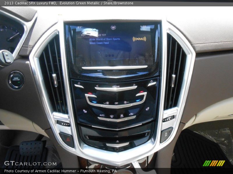 Evolution Green Metallic / Shale/Brownstone 2013 Cadillac SRX Luxury FWD