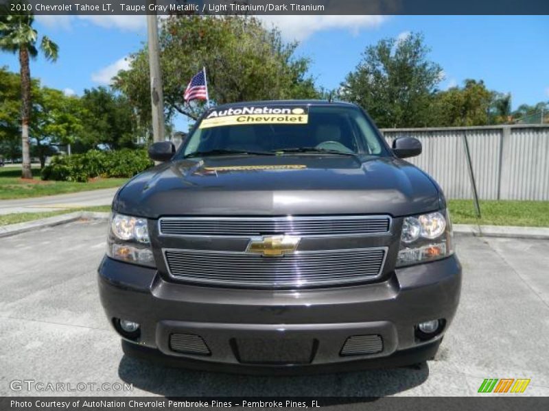 Taupe Gray Metallic / Light Titanium/Dark Titanium 2010 Chevrolet Tahoe LT