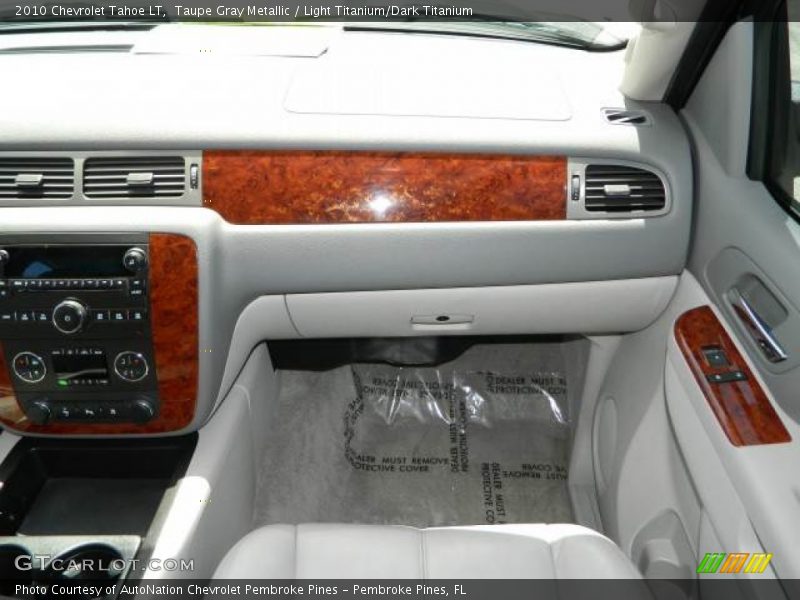 Taupe Gray Metallic / Light Titanium/Dark Titanium 2010 Chevrolet Tahoe LT