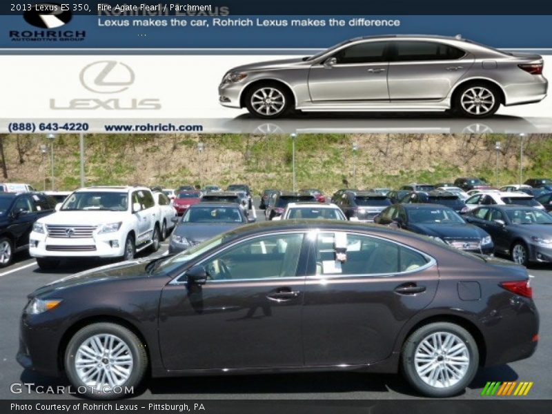 Fire Agate Pearl / Parchment 2013 Lexus ES 350