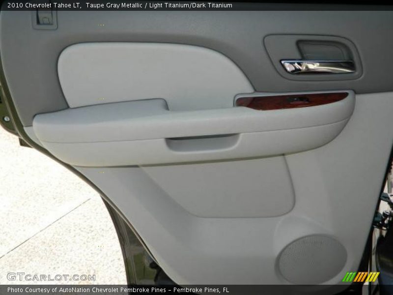 Taupe Gray Metallic / Light Titanium/Dark Titanium 2010 Chevrolet Tahoe LT