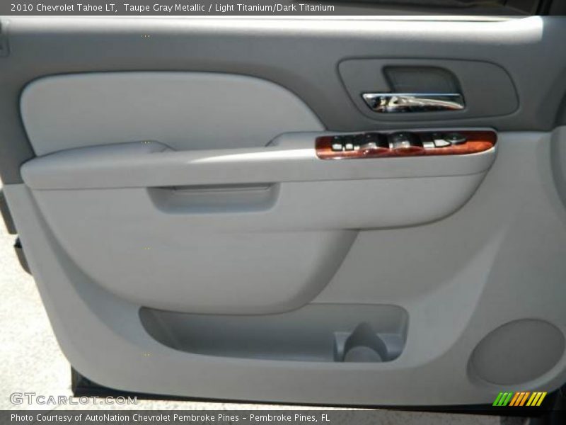 Taupe Gray Metallic / Light Titanium/Dark Titanium 2010 Chevrolet Tahoe LT