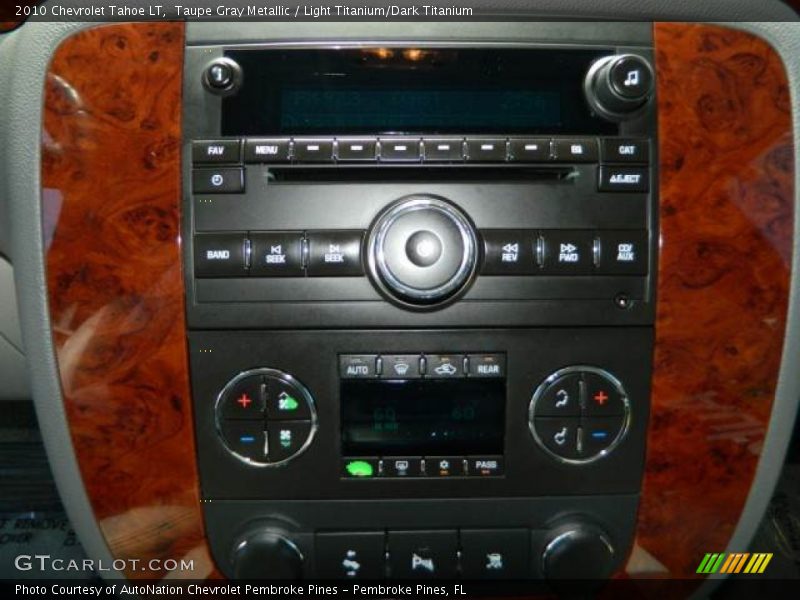 Taupe Gray Metallic / Light Titanium/Dark Titanium 2010 Chevrolet Tahoe LT