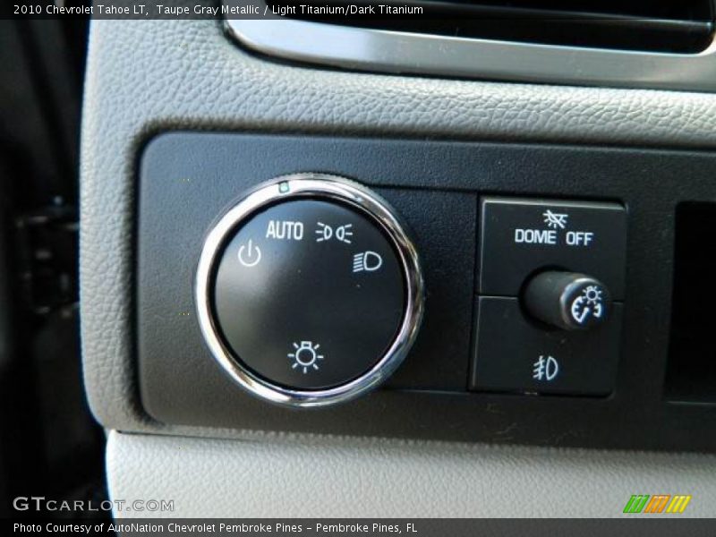 Taupe Gray Metallic / Light Titanium/Dark Titanium 2010 Chevrolet Tahoe LT