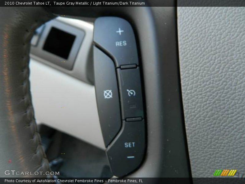 Taupe Gray Metallic / Light Titanium/Dark Titanium 2010 Chevrolet Tahoe LT