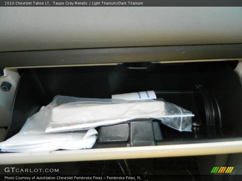 Taupe Gray Metallic / Light Titanium/Dark Titanium 2010 Chevrolet Tahoe LT
