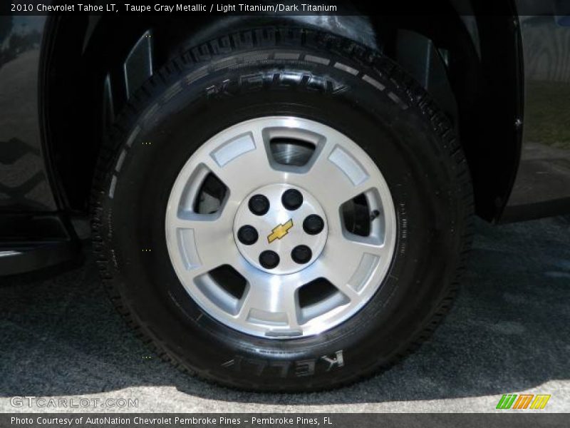 Taupe Gray Metallic / Light Titanium/Dark Titanium 2010 Chevrolet Tahoe LT
