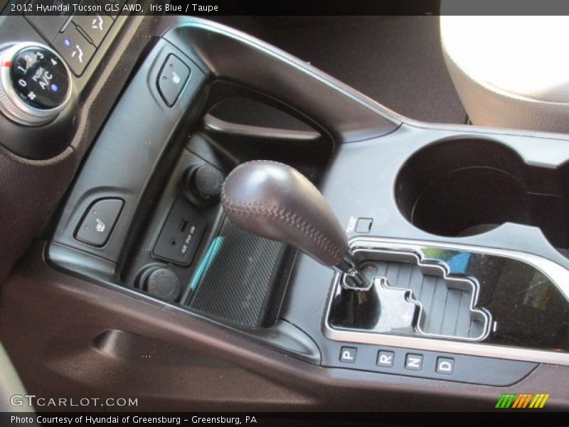 Iris Blue / Taupe 2012 Hyundai Tucson GLS AWD