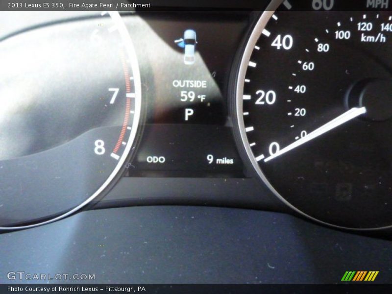 Fire Agate Pearl / Parchment 2013 Lexus ES 350