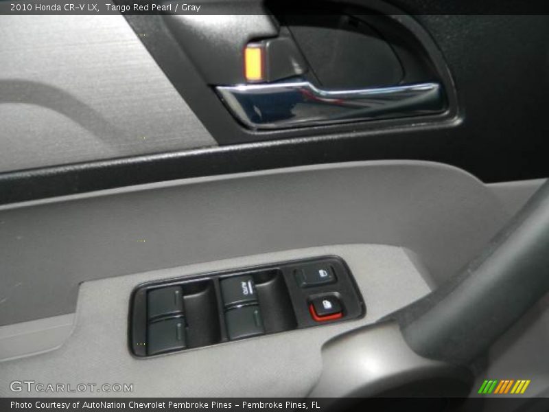 Tango Red Pearl / Gray 2010 Honda CR-V LX