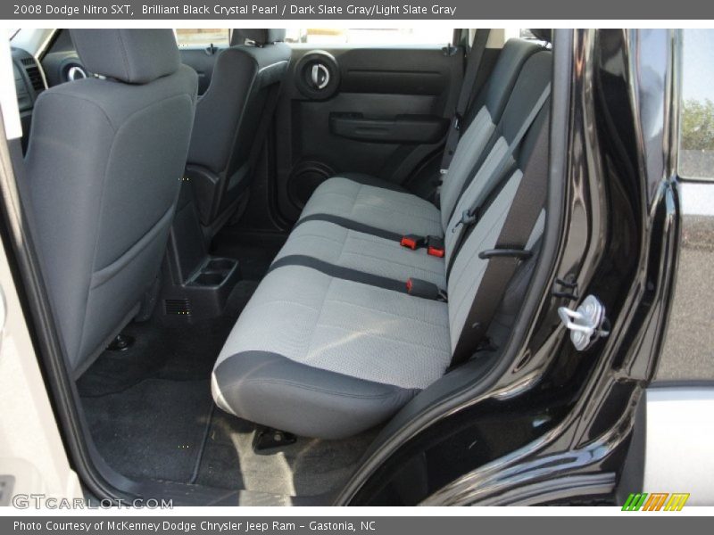 Brilliant Black Crystal Pearl / Dark Slate Gray/Light Slate Gray 2008 Dodge Nitro SXT