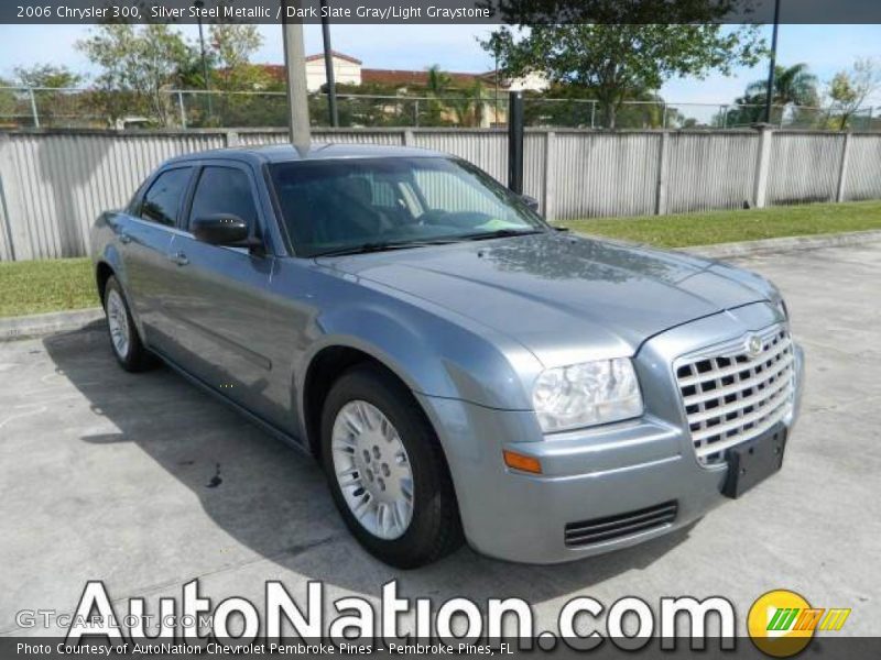 Silver Steel Metallic / Dark Slate Gray/Light Graystone 2006 Chrysler 300