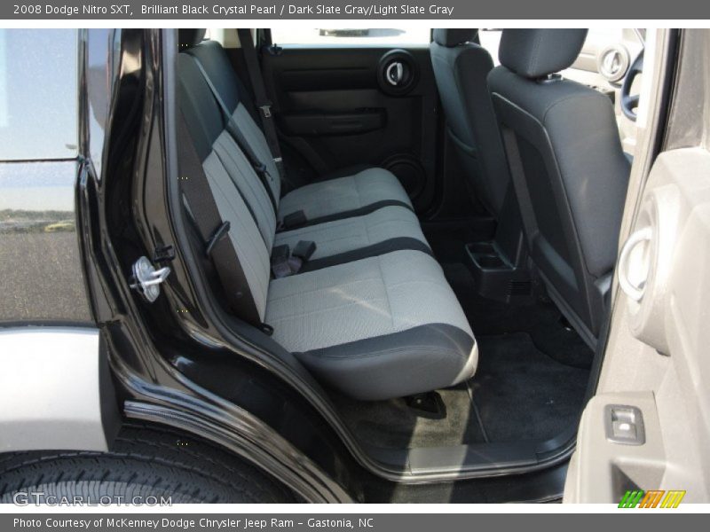 Brilliant Black Crystal Pearl / Dark Slate Gray/Light Slate Gray 2008 Dodge Nitro SXT