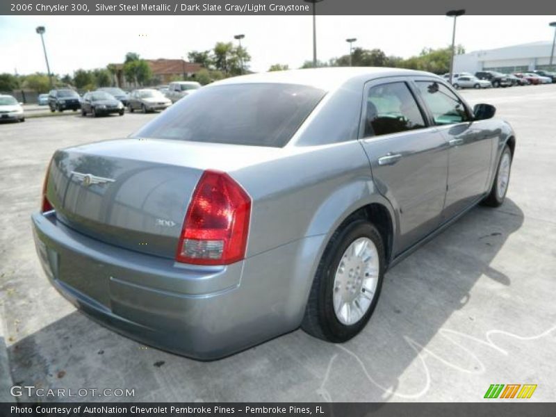 Silver Steel Metallic / Dark Slate Gray/Light Graystone 2006 Chrysler 300