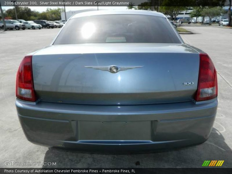Silver Steel Metallic / Dark Slate Gray/Light Graystone 2006 Chrysler 300