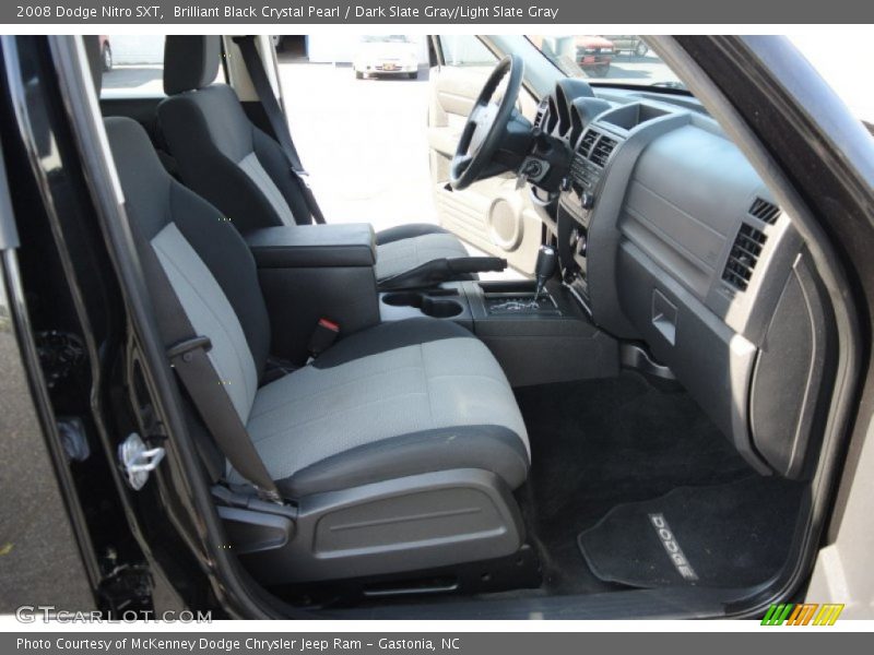 Brilliant Black Crystal Pearl / Dark Slate Gray/Light Slate Gray 2008 Dodge Nitro SXT
