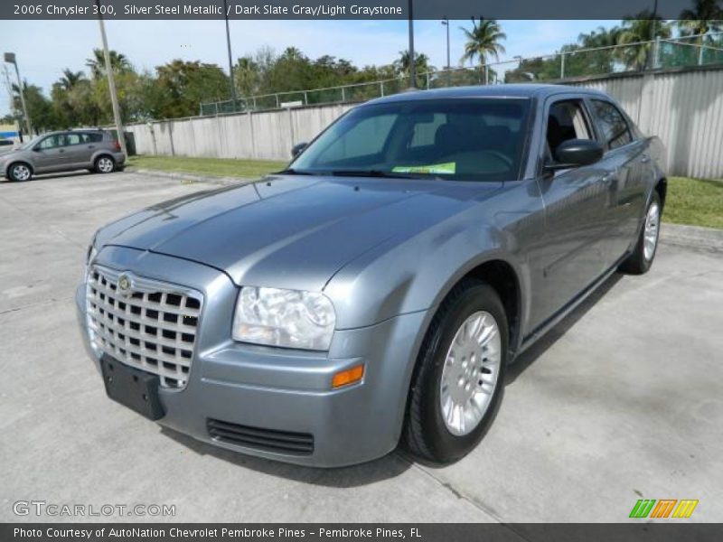 Silver Steel Metallic / Dark Slate Gray/Light Graystone 2006 Chrysler 300
