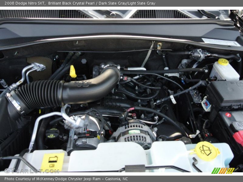 Brilliant Black Crystal Pearl / Dark Slate Gray/Light Slate Gray 2008 Dodge Nitro SXT