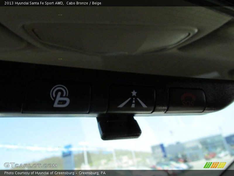 Cabo Bronze / Beige 2013 Hyundai Santa Fe Sport AWD