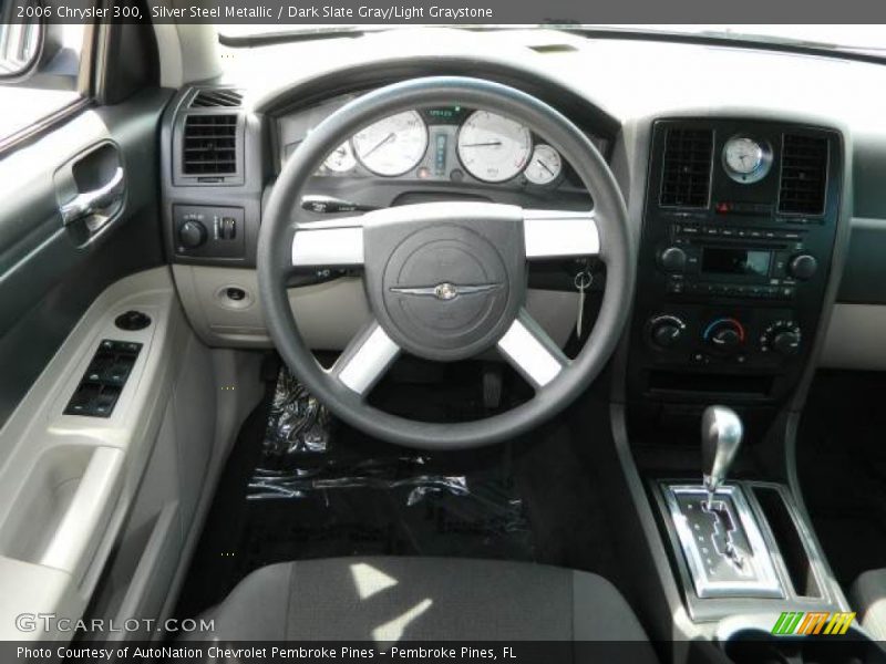 Silver Steel Metallic / Dark Slate Gray/Light Graystone 2006 Chrysler 300