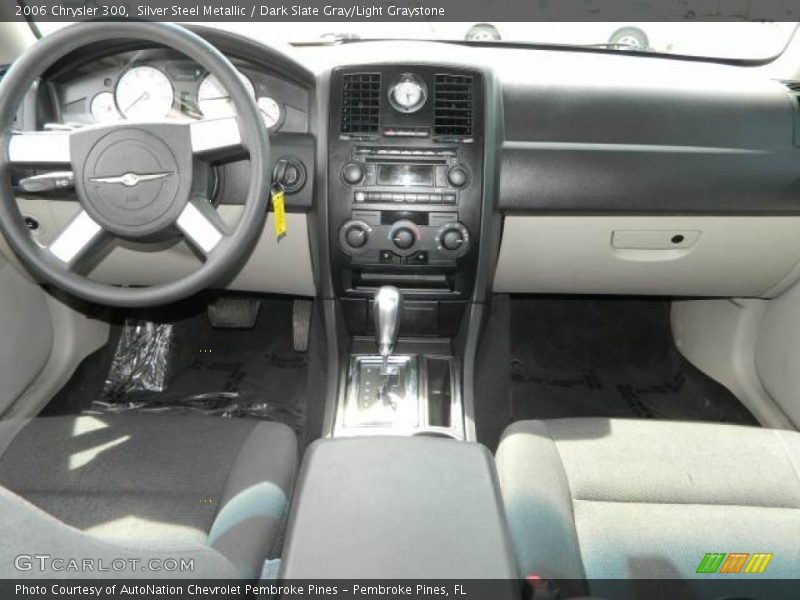 Silver Steel Metallic / Dark Slate Gray/Light Graystone 2006 Chrysler 300