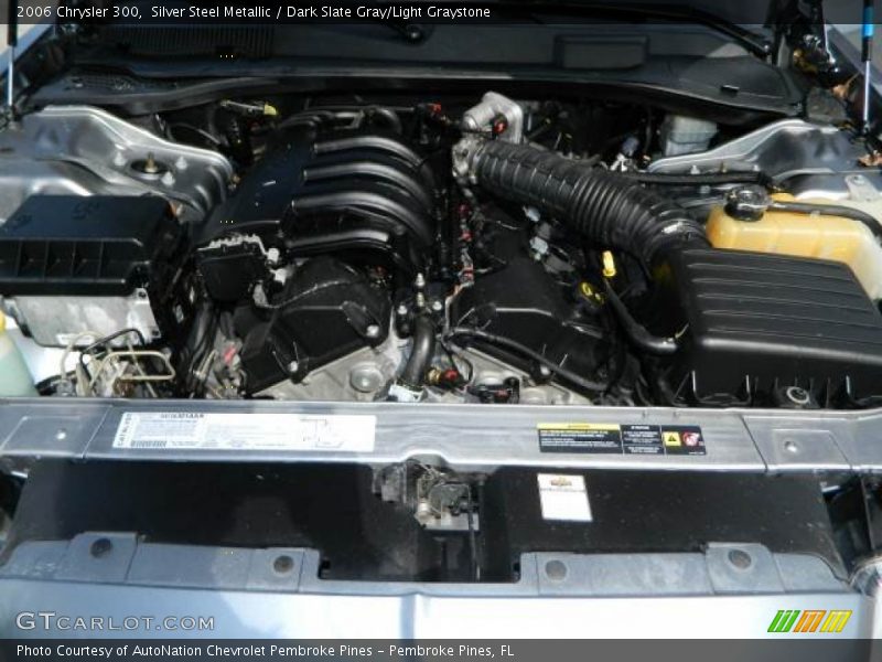 Silver Steel Metallic / Dark Slate Gray/Light Graystone 2006 Chrysler 300