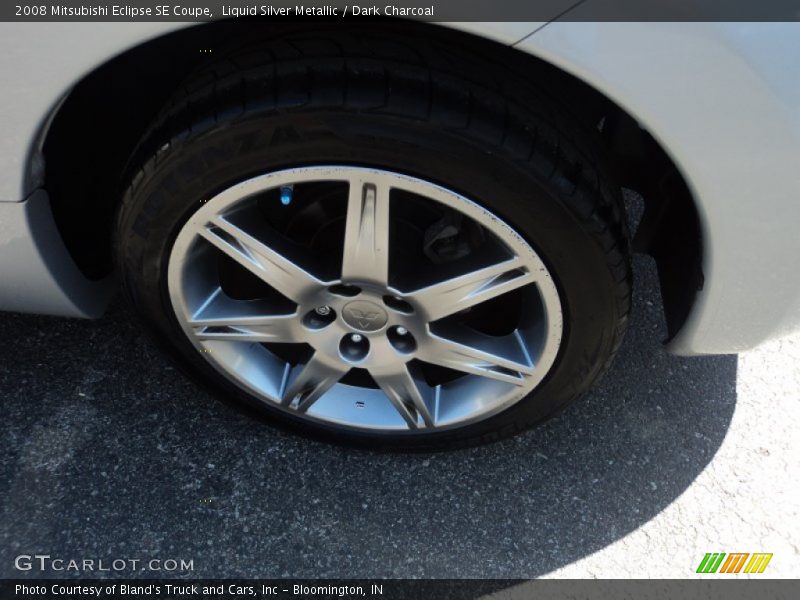 Liquid Silver Metallic / Dark Charcoal 2008 Mitsubishi Eclipse SE Coupe