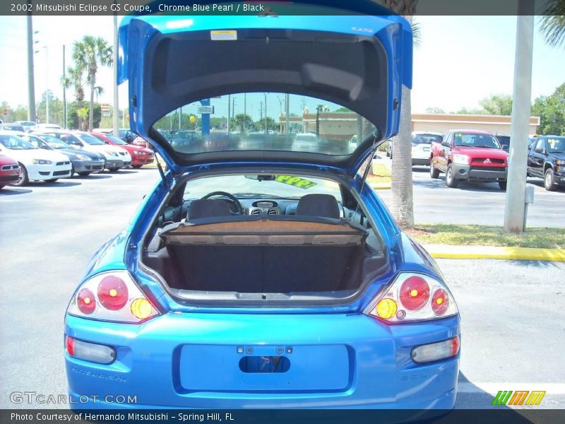 Chrome Blue Pearl / Black 2002 Mitsubishi Eclipse GS Coupe