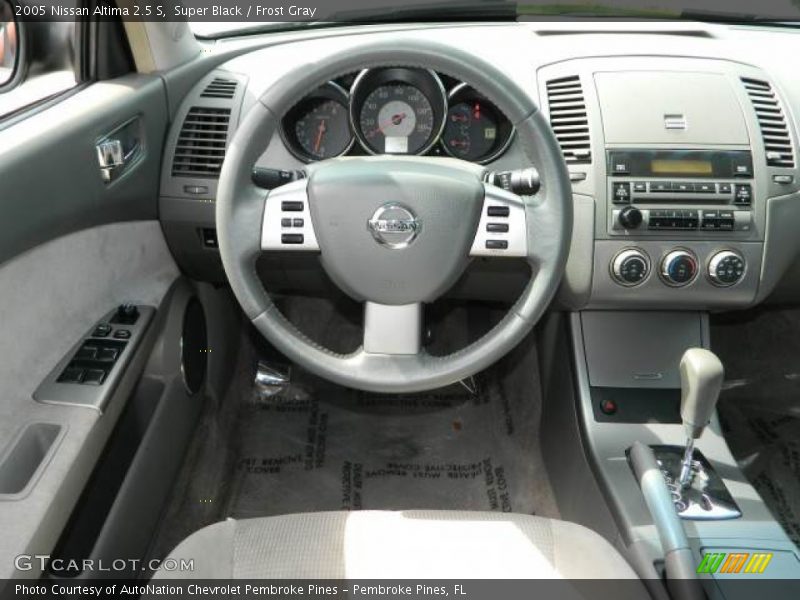 Super Black / Frost Gray 2005 Nissan Altima 2.5 S