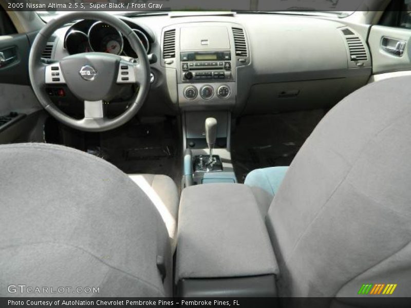 Super Black / Frost Gray 2005 Nissan Altima 2.5 S