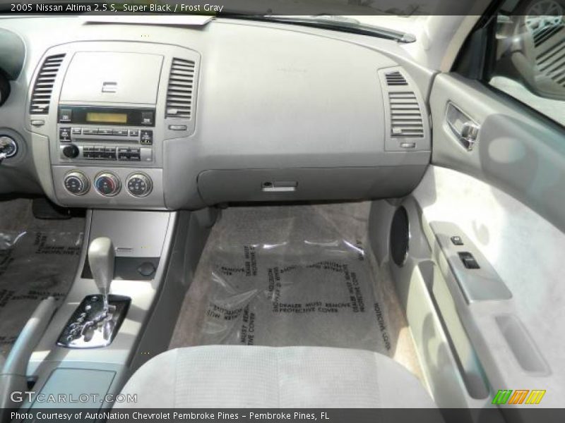Super Black / Frost Gray 2005 Nissan Altima 2.5 S