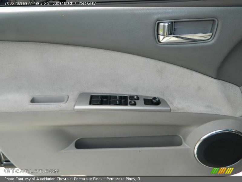 Super Black / Frost Gray 2005 Nissan Altima 2.5 S