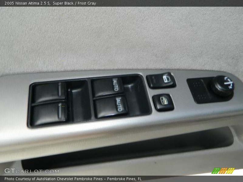 Super Black / Frost Gray 2005 Nissan Altima 2.5 S