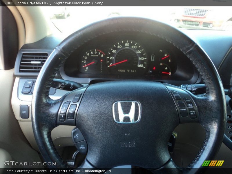 Nighthawk Black Pearl / Ivory 2006 Honda Odyssey EX-L