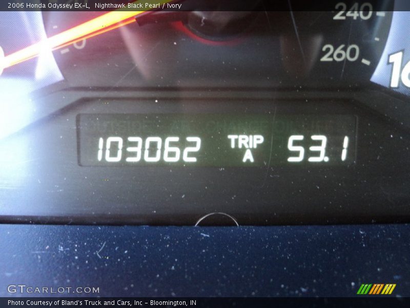 Nighthawk Black Pearl / Ivory 2006 Honda Odyssey EX-L