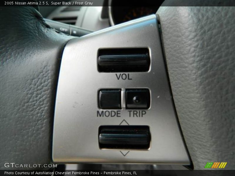 Super Black / Frost Gray 2005 Nissan Altima 2.5 S
