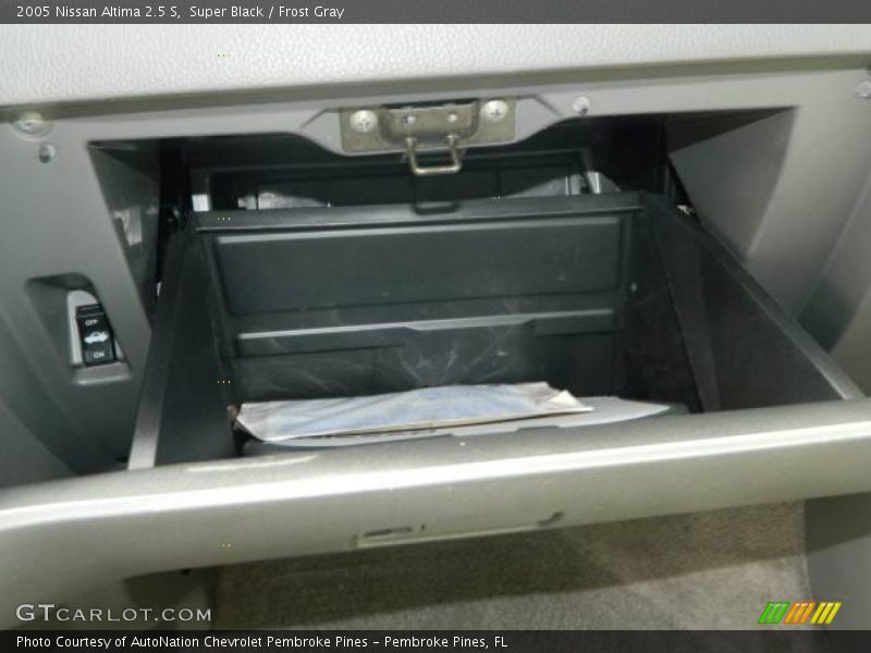 Super Black / Frost Gray 2005 Nissan Altima 2.5 S