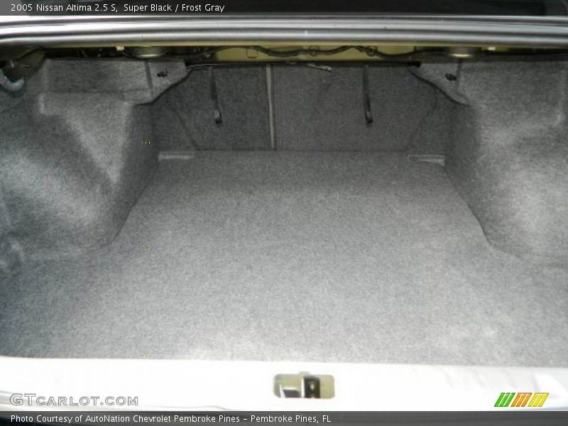 Super Black / Frost Gray 2005 Nissan Altima 2.5 S