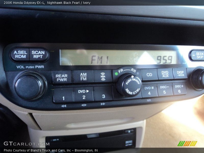 Nighthawk Black Pearl / Ivory 2006 Honda Odyssey EX-L