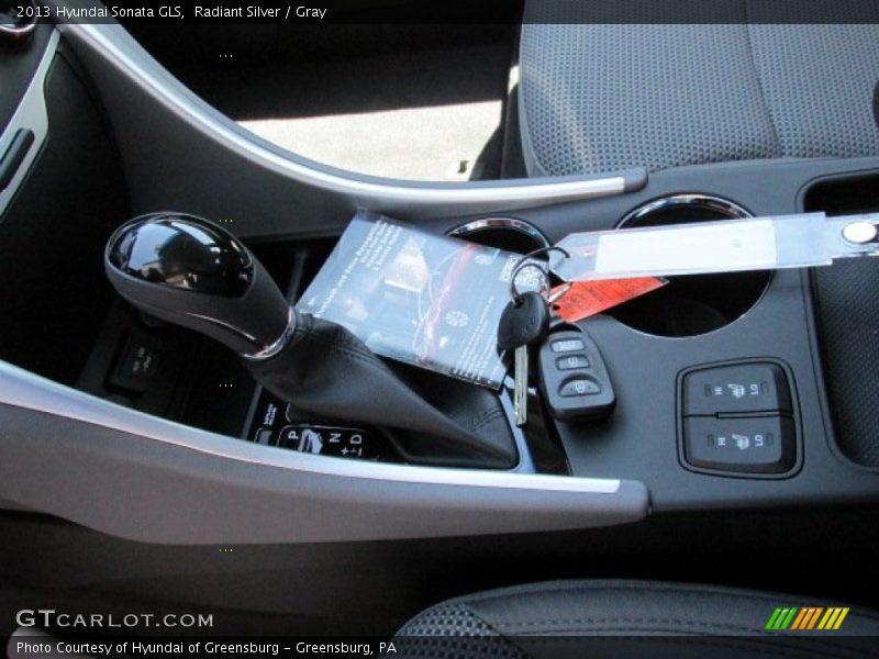 Radiant Silver / Gray 2013 Hyundai Sonata GLS